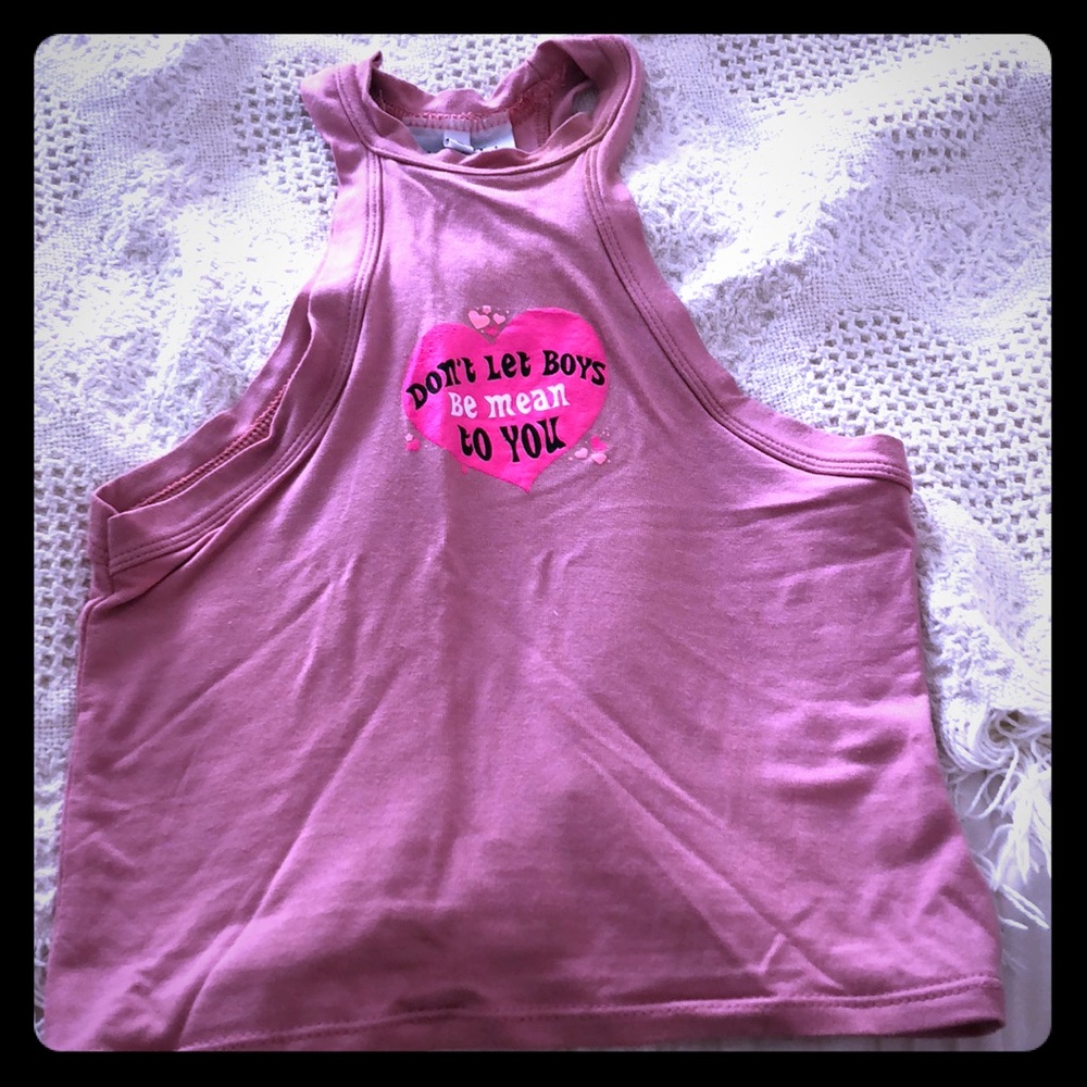 sleeveless pink